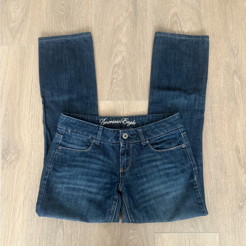 American Eagle Blue Bootcut Jeans